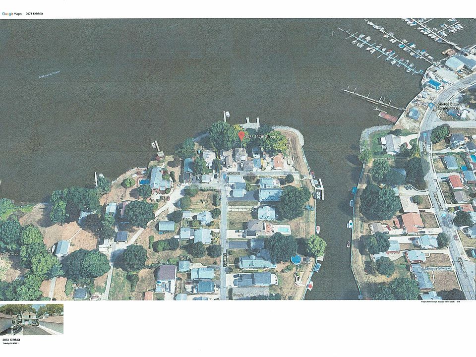 Ariel view of location