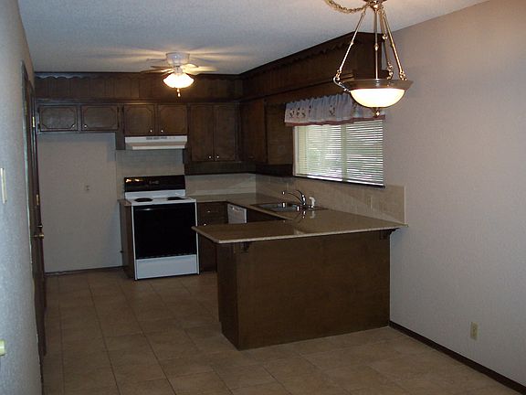Kitchen with granite counter tops