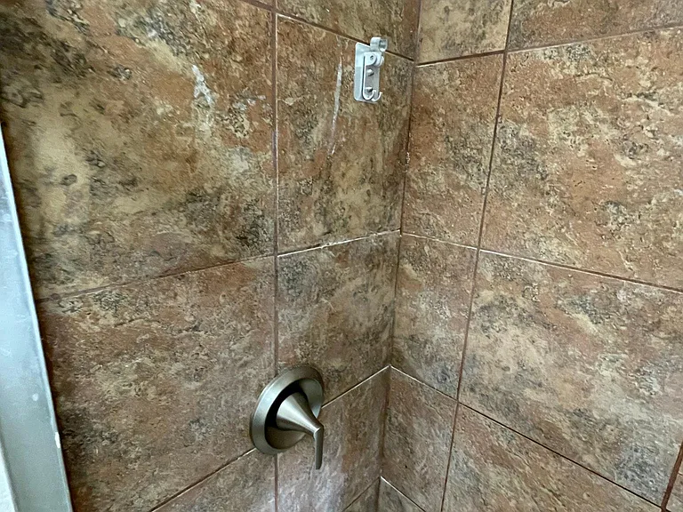 New shower