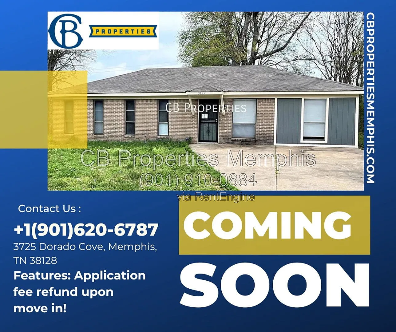 3 bed, 1.0 bath, 1274 sqft, $1,095 — Photo 1