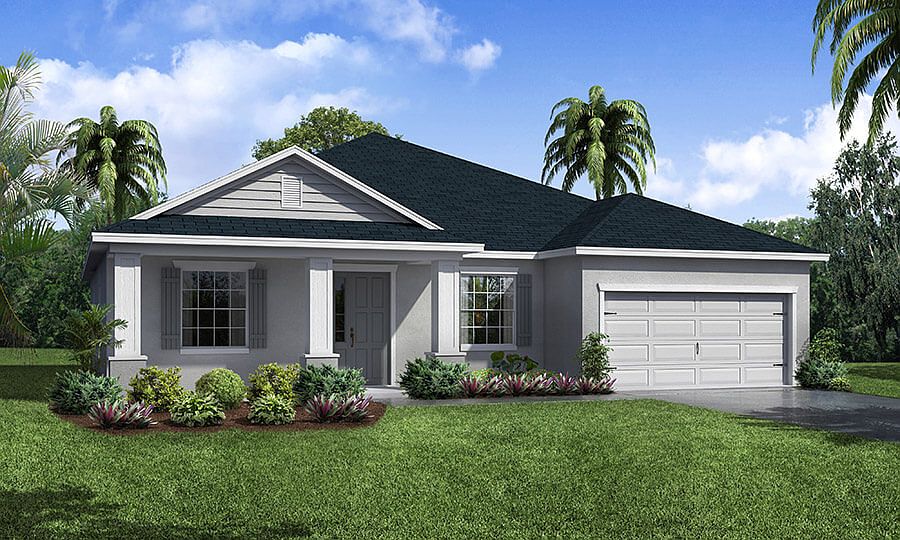 New home for sale in Parrish, FL with 4-bedrooms plus a den