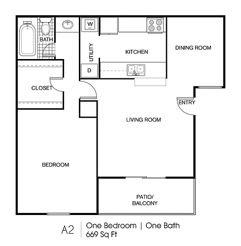 Floor plan A2