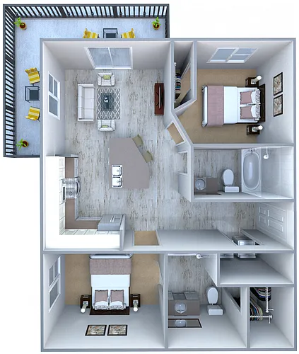 Floor plan B