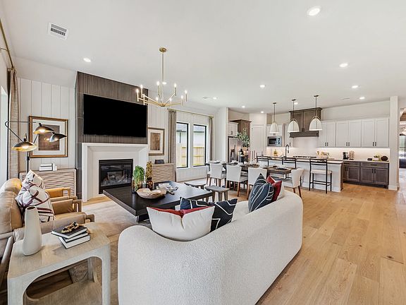 Plan 4043 great room - staged