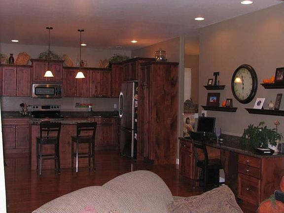 Work station in kitchen