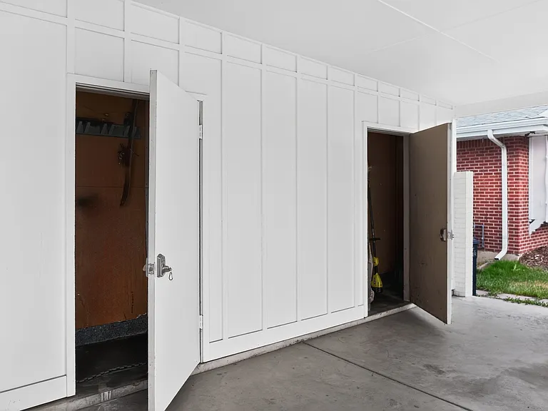 carport storage closets