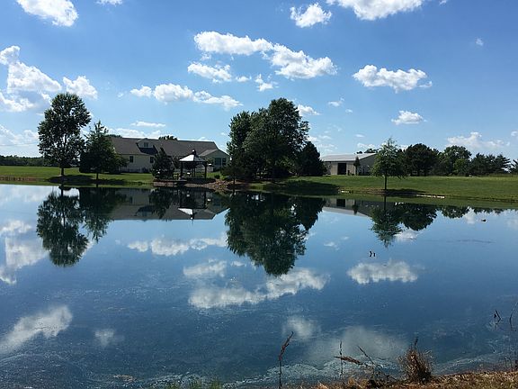 Back of the lake to house