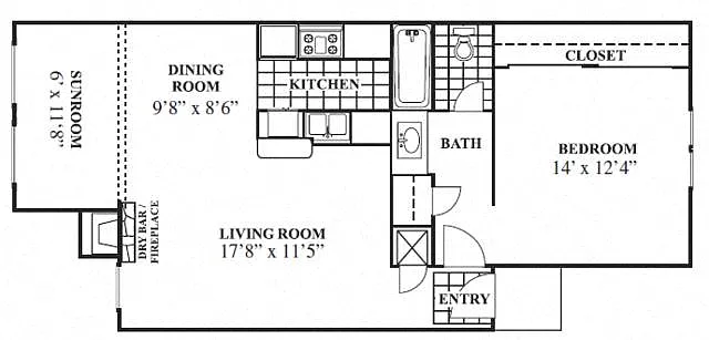Floor plan A4