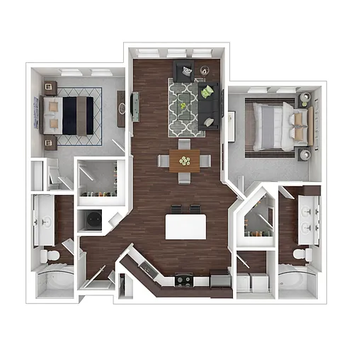 Floor plan Kirkland