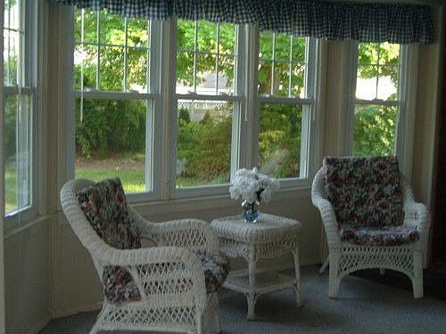 Bright family room