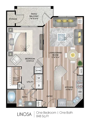 Floor plan Linosa