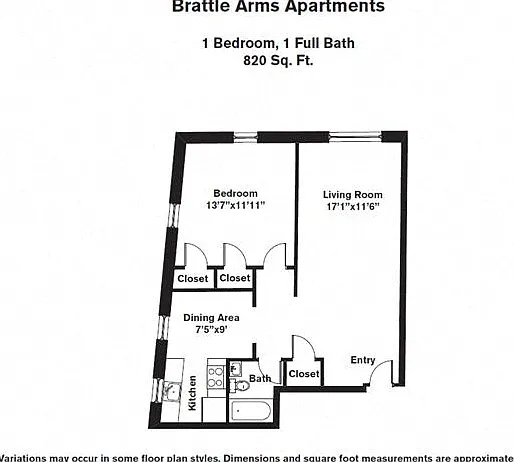 Brattle Arms Apartments — Photo 8