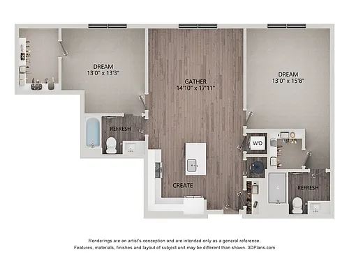 Floor plan F032