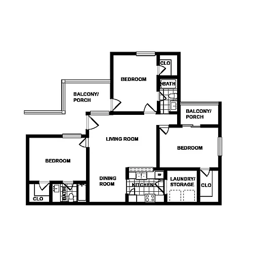 Floor plan 3X2