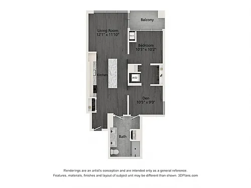 Floor plan A10