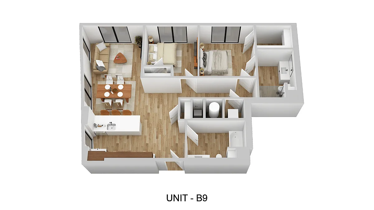 Floor plan B9