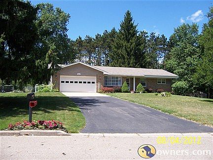 Front of home when looking west