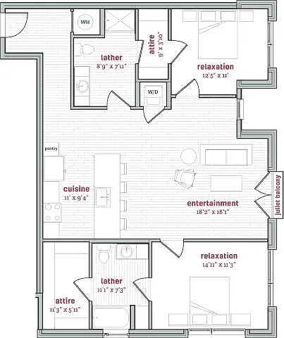Floor plan B12