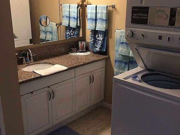 Master bath cabinets, tile