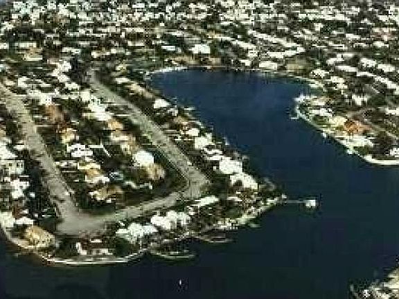 Arial view of Lagoon