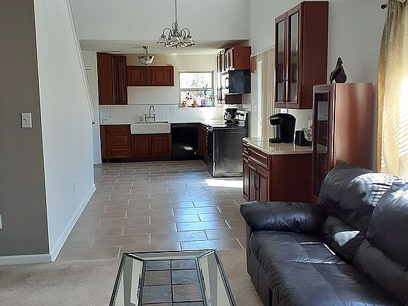 Family Room and Kitchen