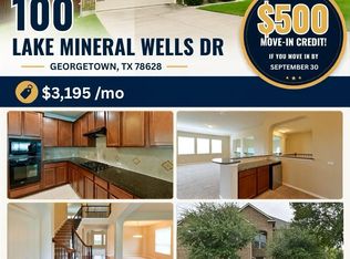100 Lake Mineral Wells Dr, Georgetown, TX 78628