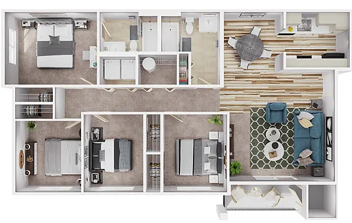 Floor plan Rainier