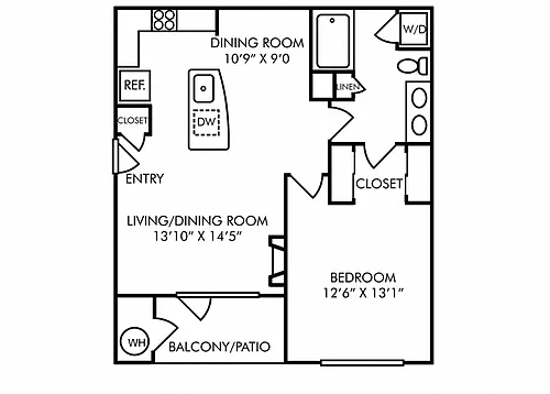 Floor plan A1C