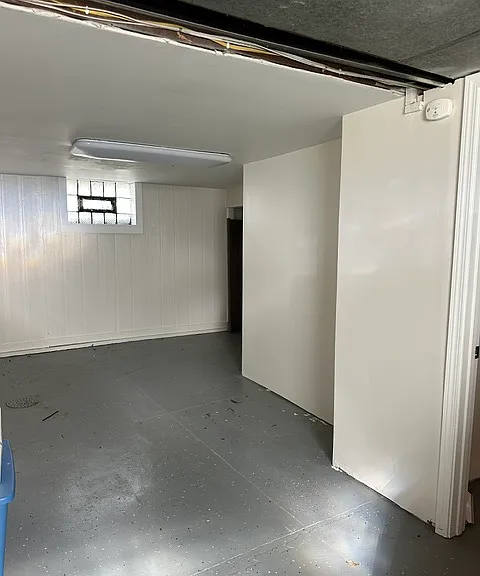Spacious basement, great for storage