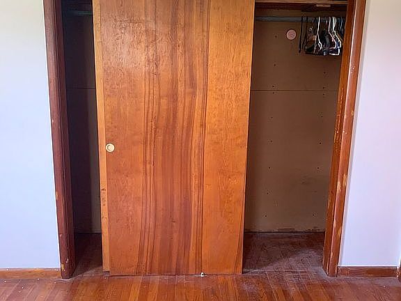 Master bedroom closet