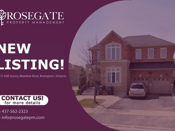 436 Sunny Meadow Blvd #2, Brampton, ON L6R 0N8