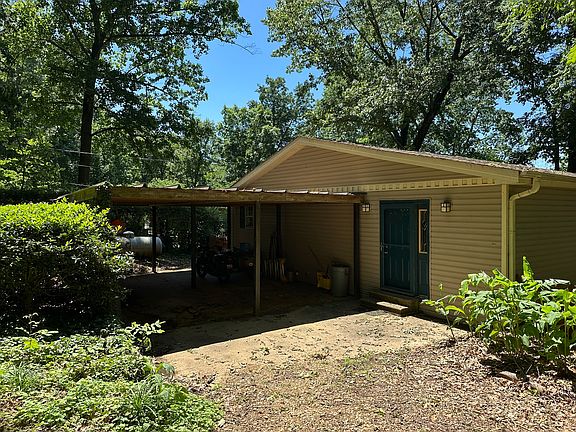 Front of house and carport