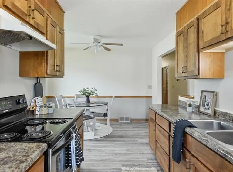 Kitchen and dining room