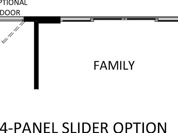 Optional 4-Panel Slider