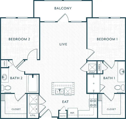 Floor plan B1