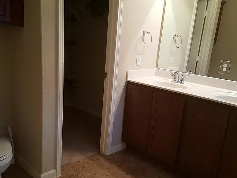 Walk-In Closet in Primary Bath