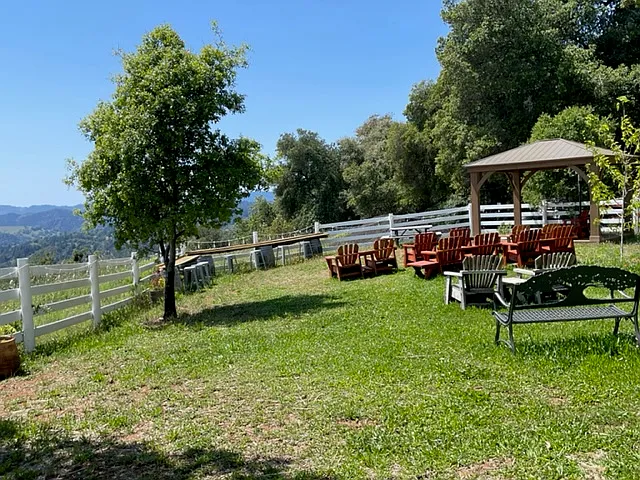 West Corral garden.