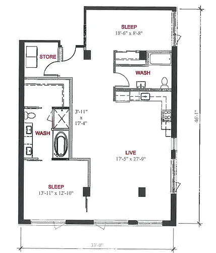 Floor plan B10