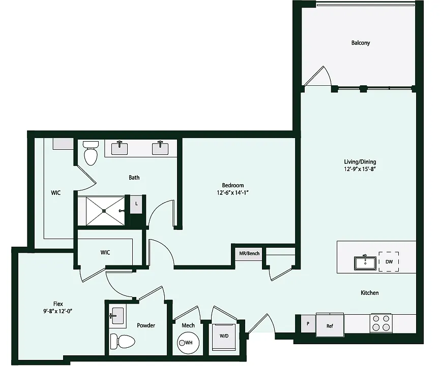 Floor plan A4-3