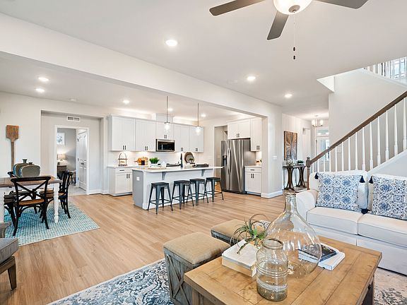 Photo representation of the Parker floorplan