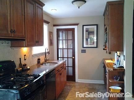 Living Room, Dining Room w/ Fireplace