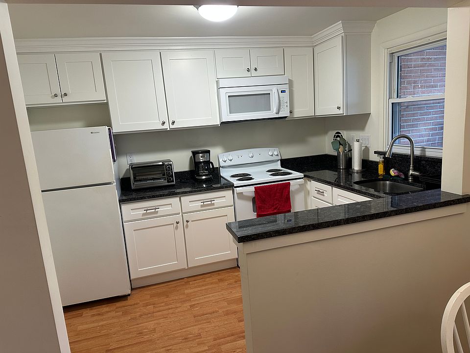Kitchen with new cabinets and granite countertops