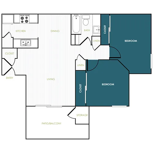 Floor plan 2X1