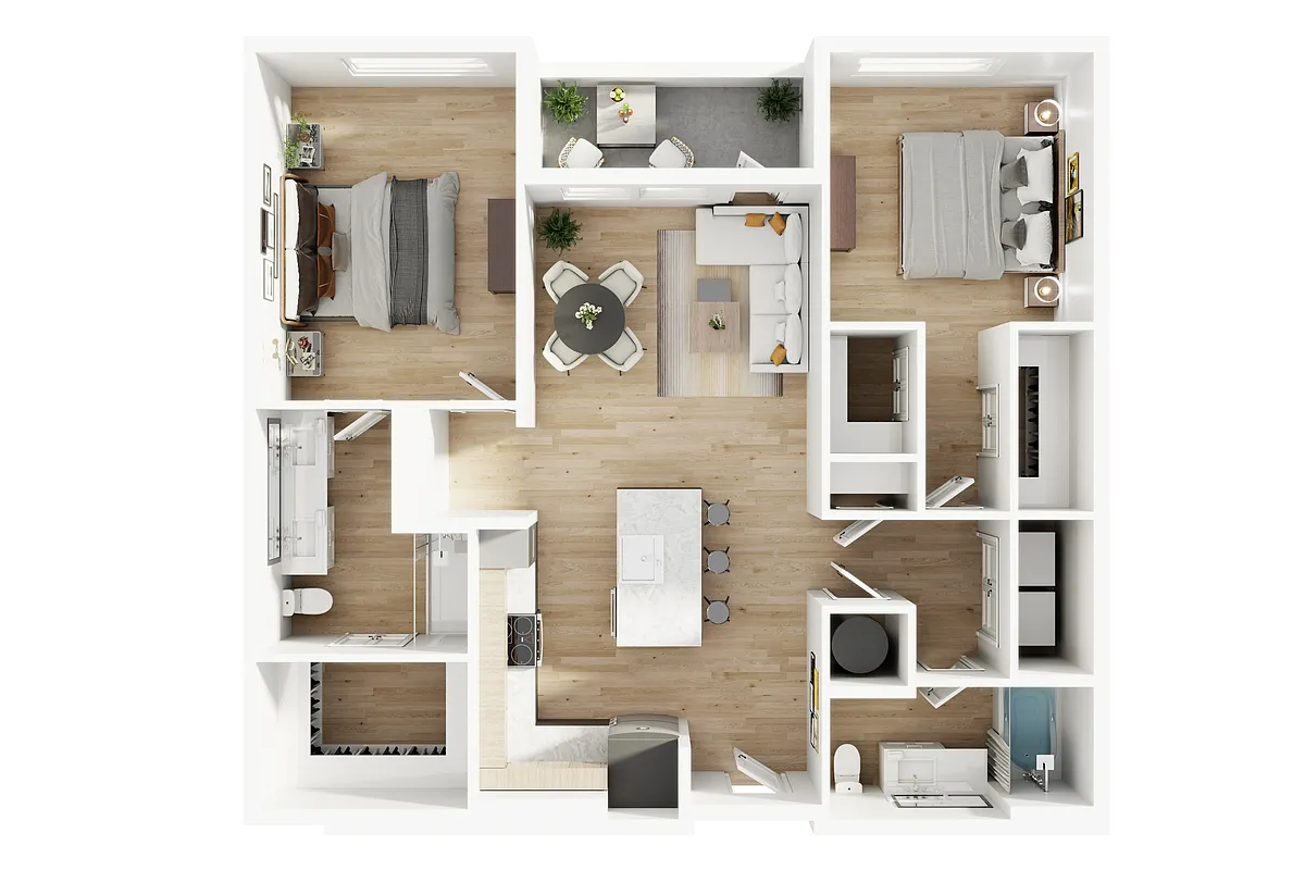 Floor plan B1