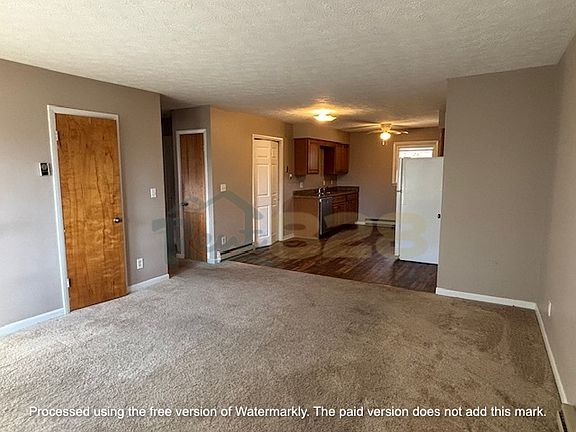 living room view of kitchen