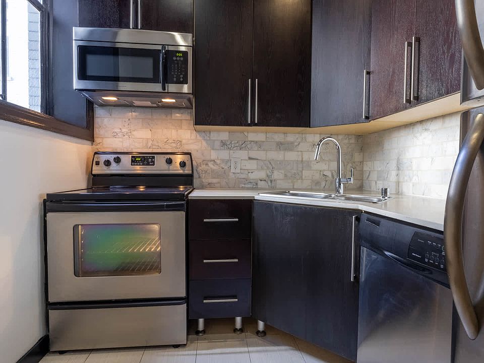Kitchen with Stainless Steel Appliances