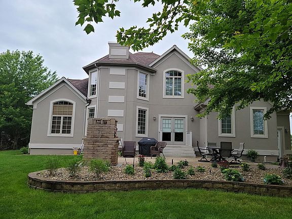 Backyard for entertaining