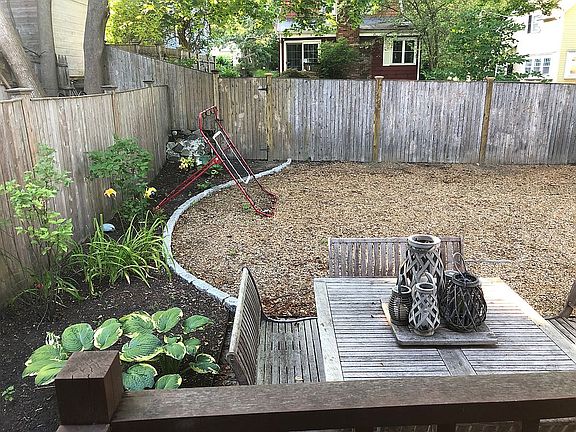 Backyard Side View