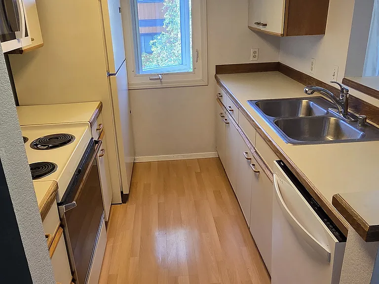 Dishwasher & Garbage disposer.