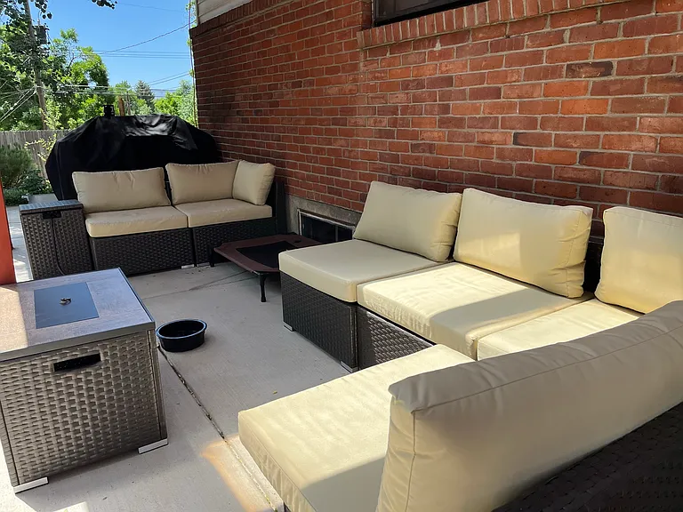 Patio area